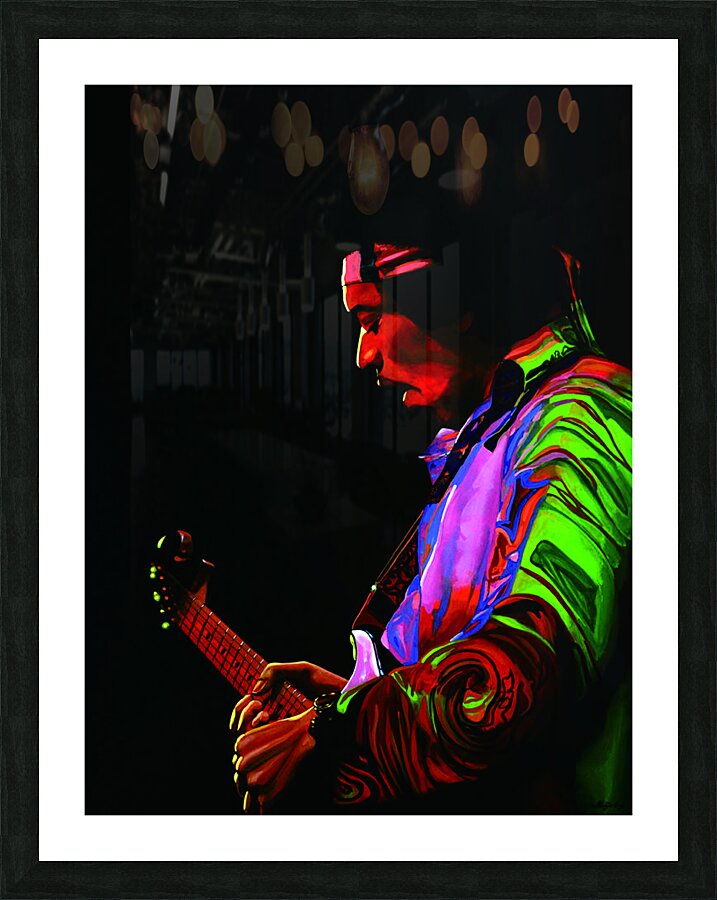 Jimi Picture Frame print