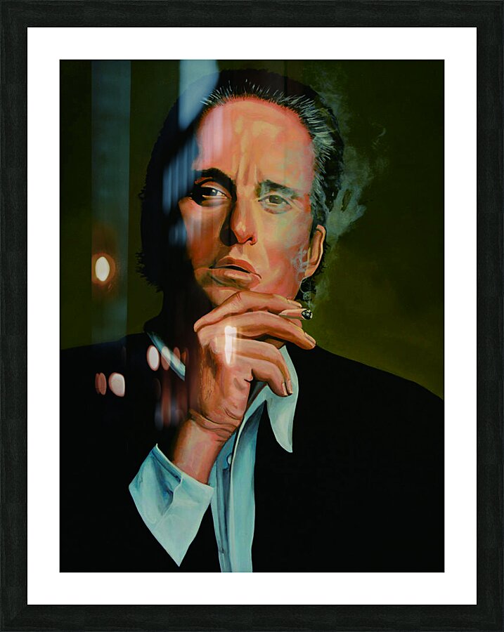 Michael Douglas Picture Frame print