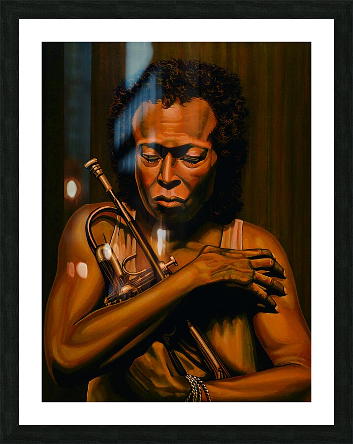 Miles Davis Picture Frame print