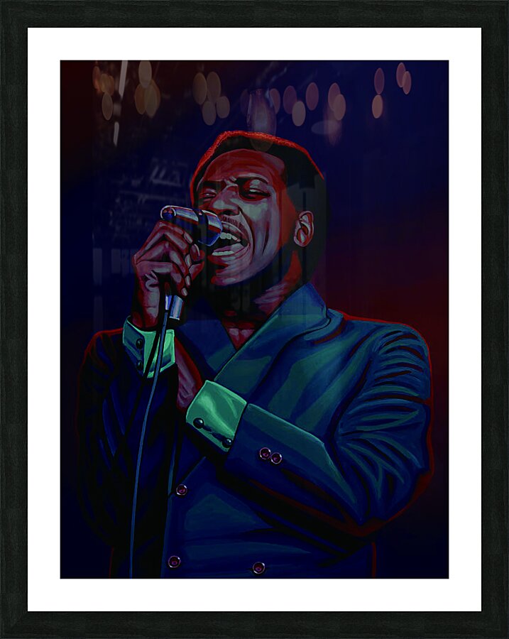 Otis Redding Picture Frame print