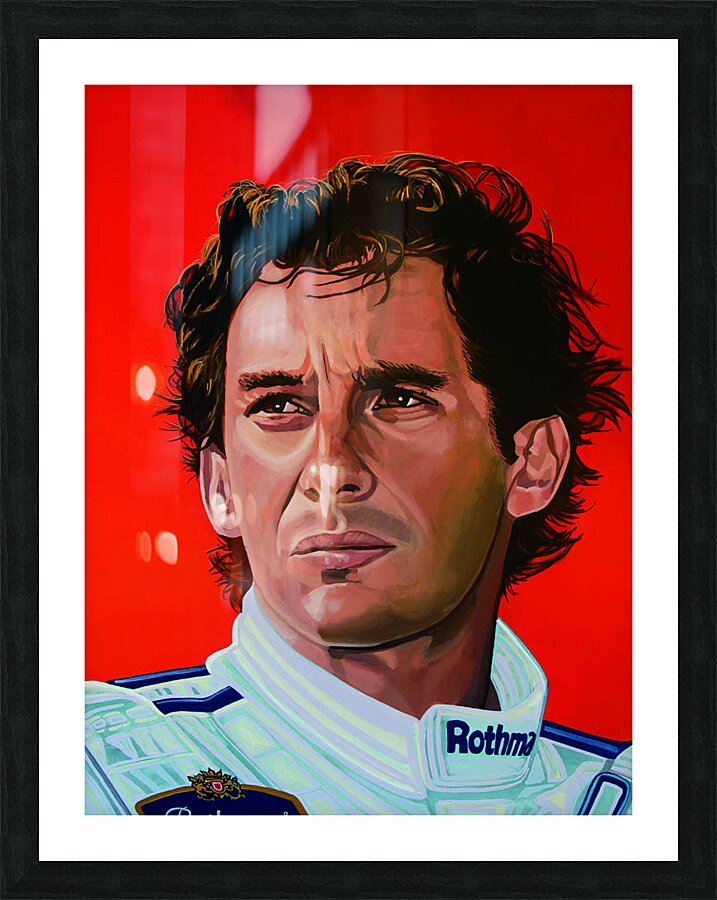 Senna Picture Frame print