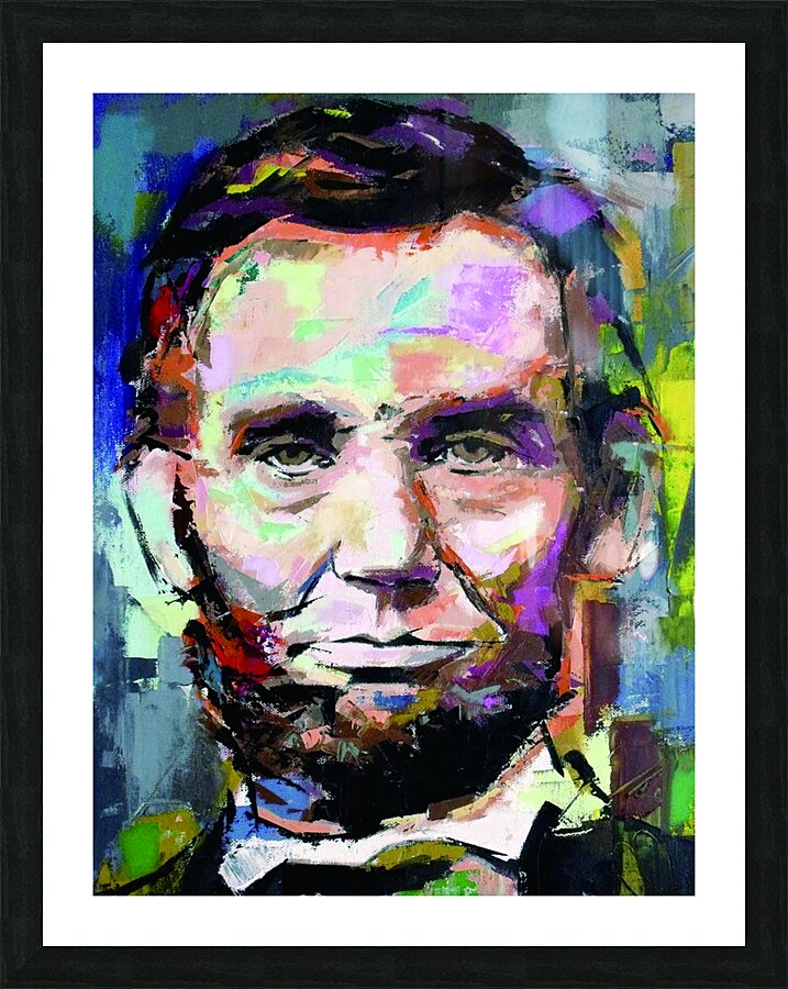 abraham lincoln Picture Frame print