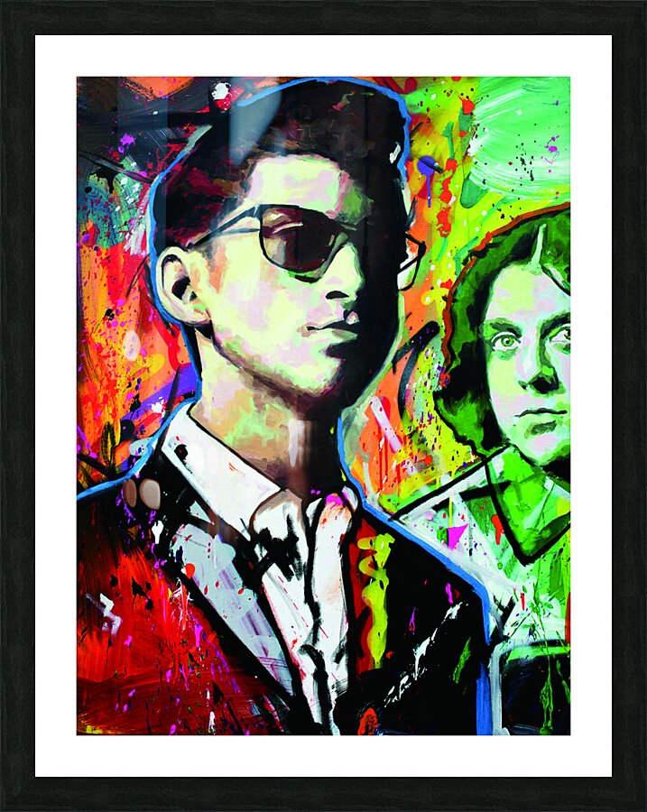 alex turner Picture Frame print