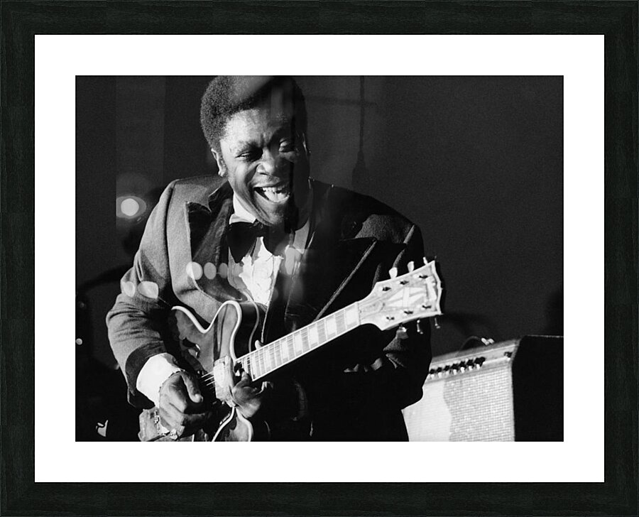 bb king Picture Frame print