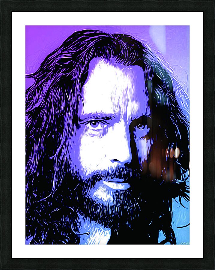chris cornell Picture Frame print
