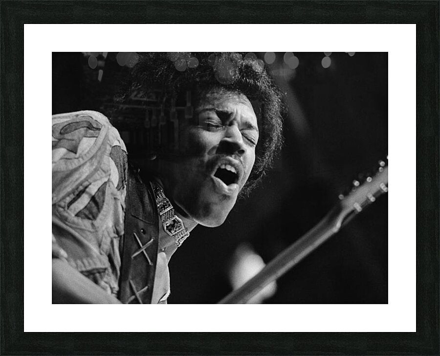 jimi hendrix Picture Frame print