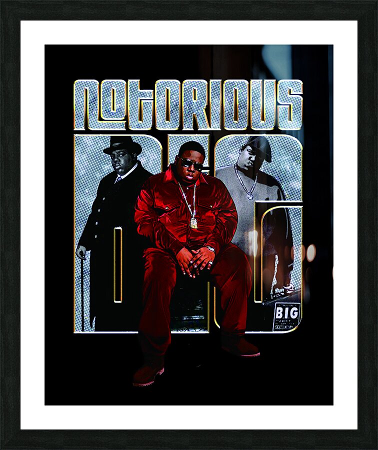 Biggie Smalls Picture Frame print