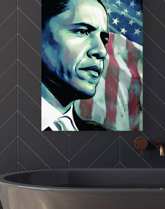 OBAMA by Dennis Wonder