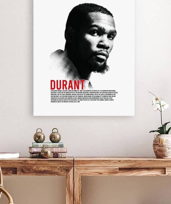 Kevin Durant by Dennis Wonder