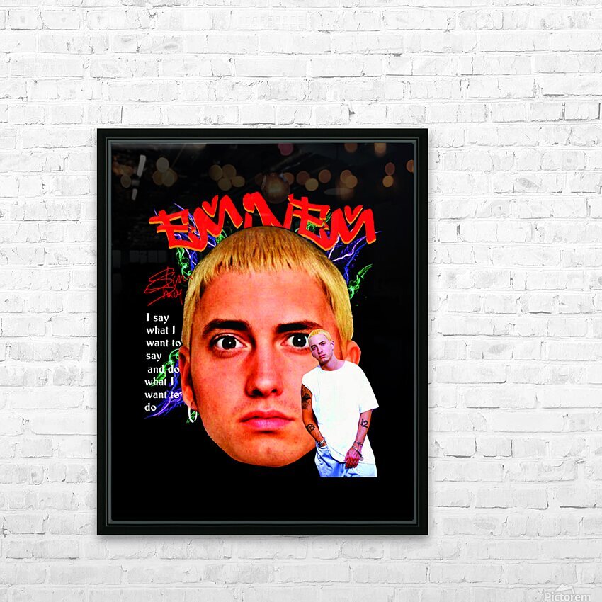 Slim shady Eminem by Dennis Wonder Wall Art