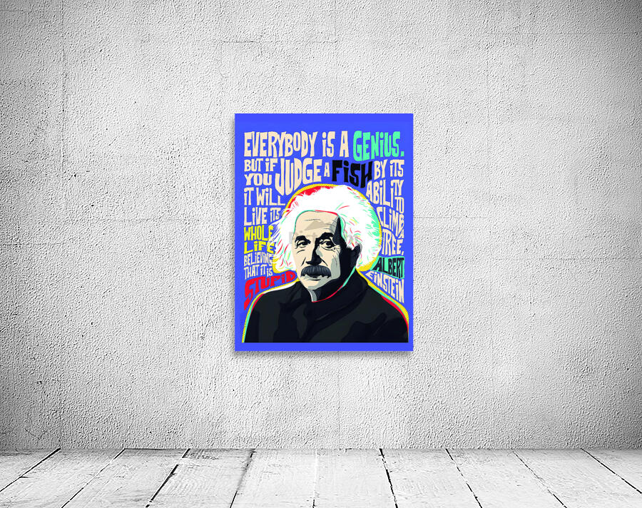 albert einstein Wall Preview