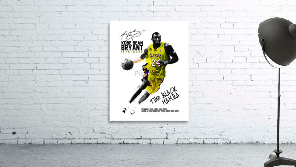 Black Mamba Kobe Wall Preview