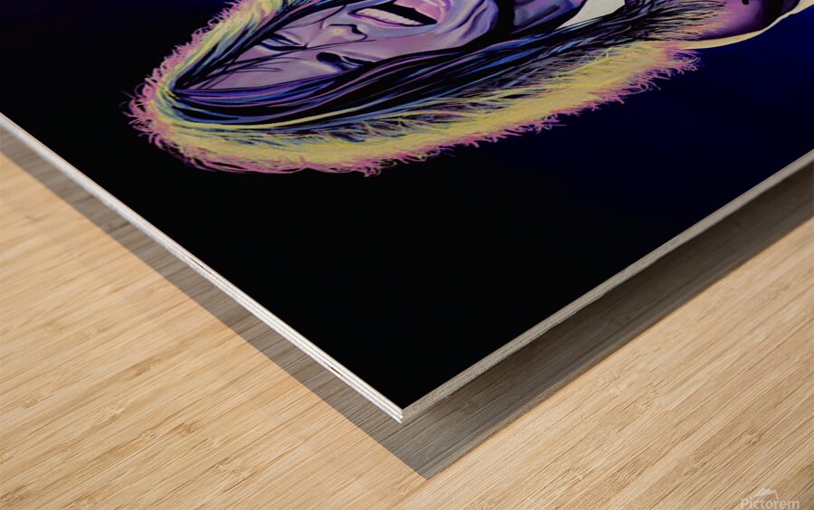 steven tyler  Wood print