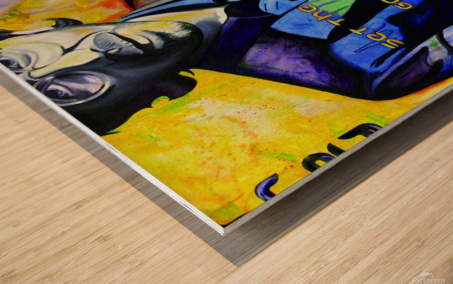 trey anastasio Wood print