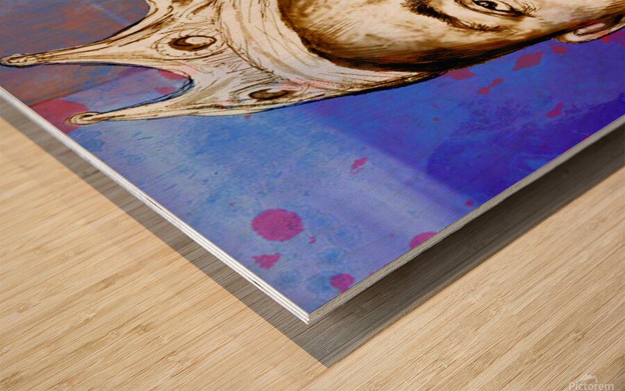BIGGIE Wood print