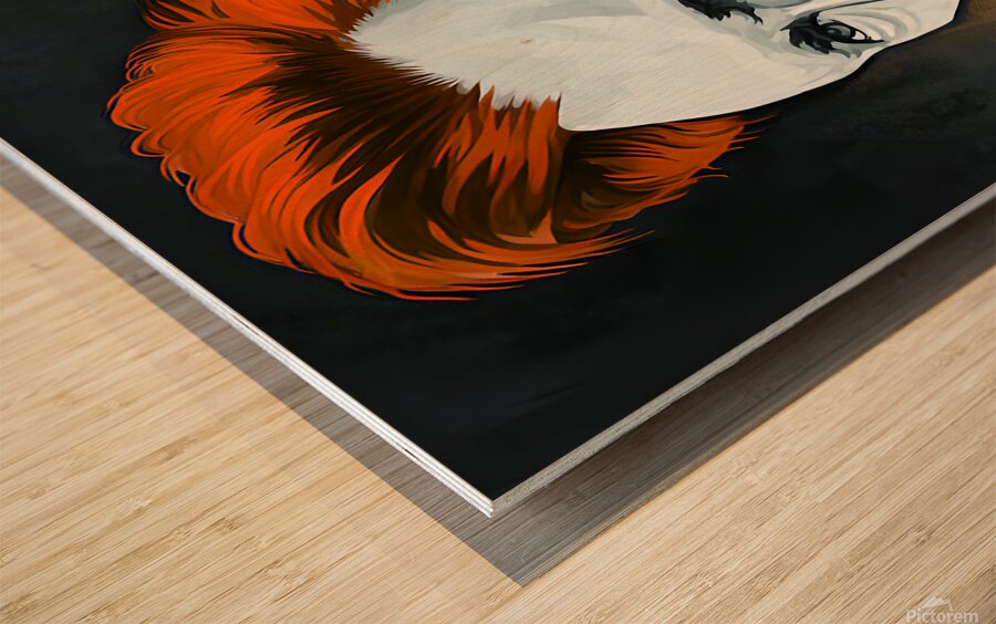 CONAN OBRIEN Wood print