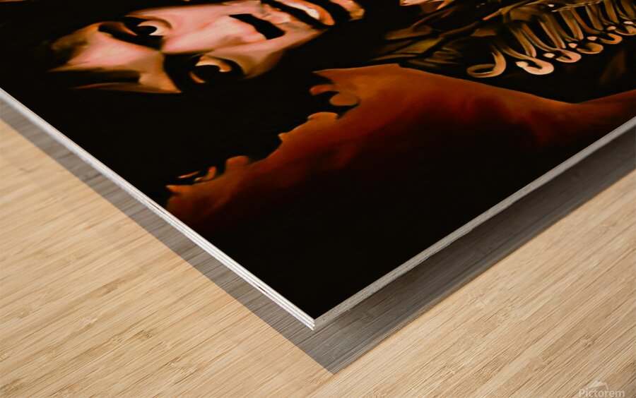 JIMI HENDRIX Wood print