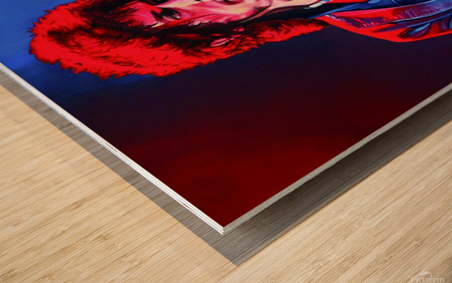 Bob Dylan 2 Wood print