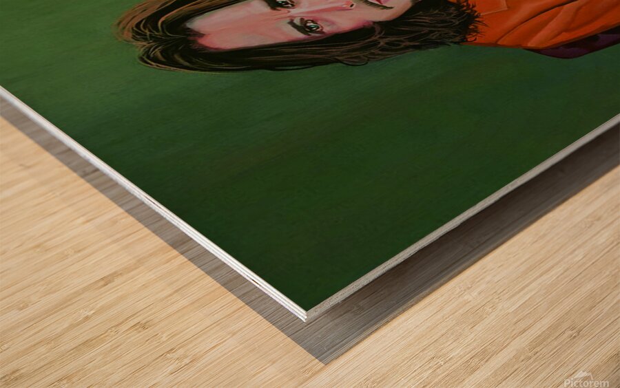 Chris Cornell Wood print