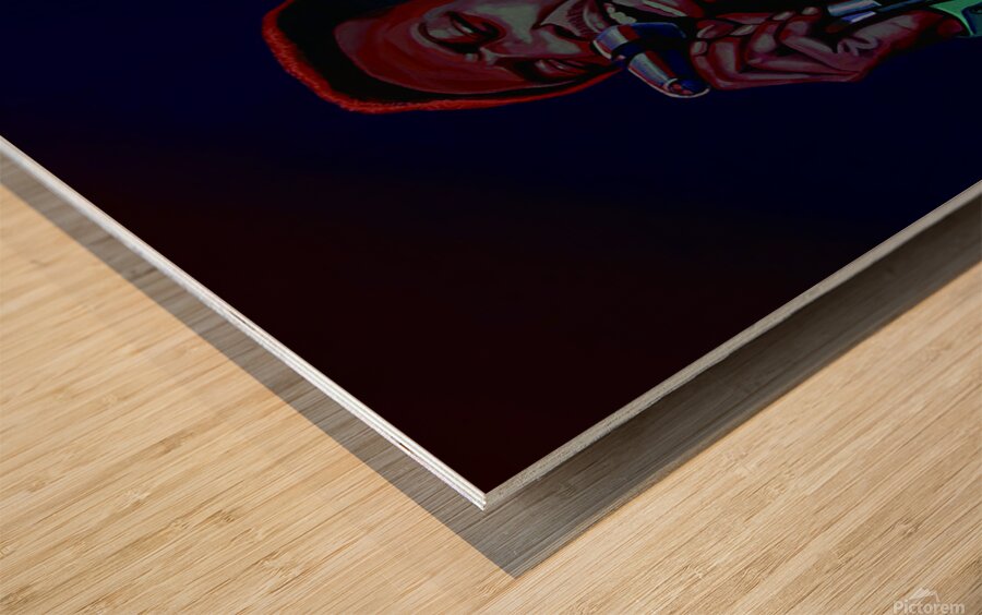 Otis Redding Wood print