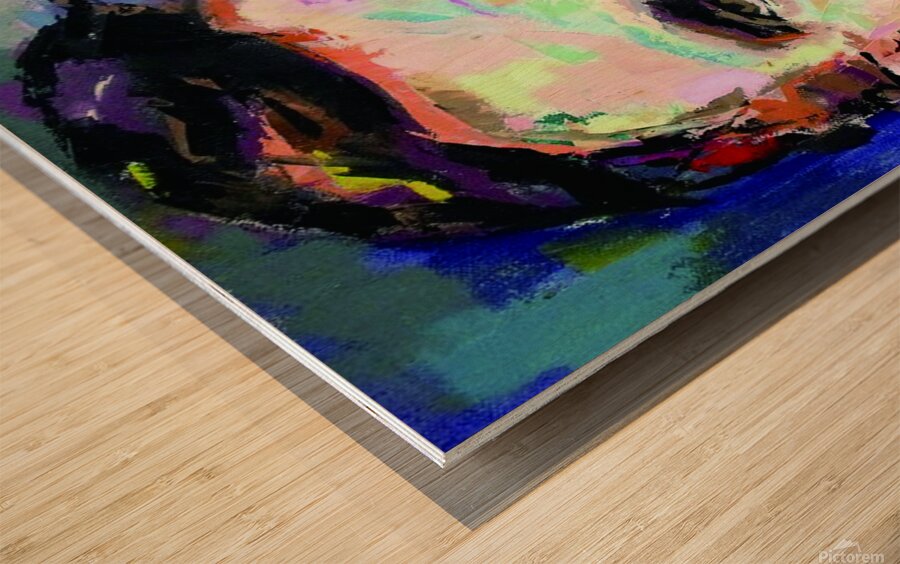 abraham lincoln Wood print