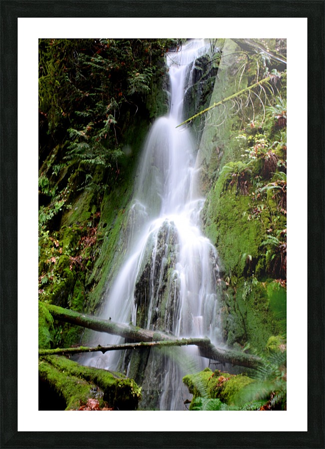 Waterfall Picture Frame print