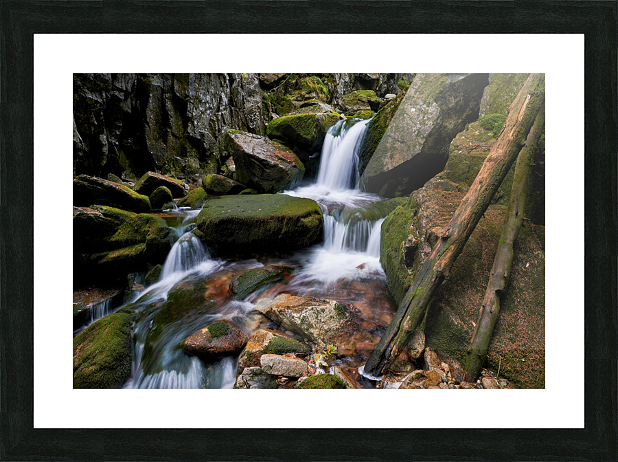 Waterfall Picture Frame print