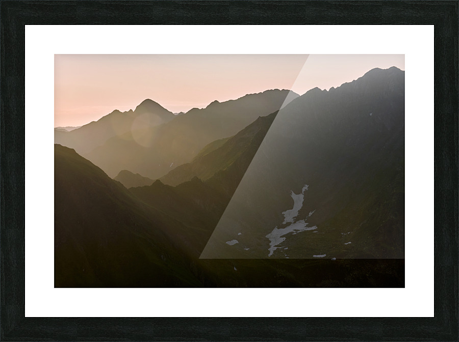 Fagaras Mountains Picture Frame print