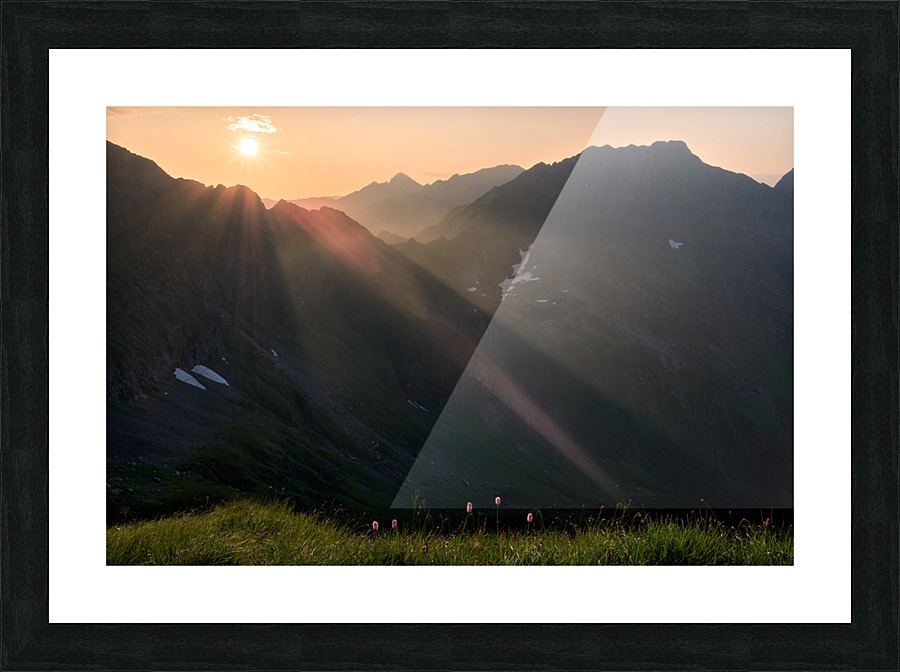 Fagaras Mountains Picture Frame print