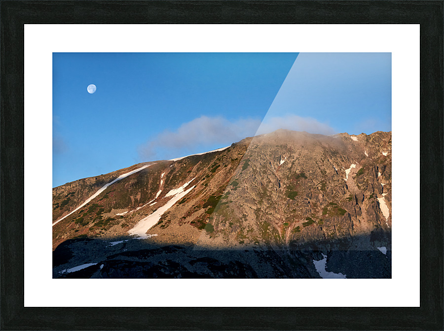 Full moon Picture Frame print
