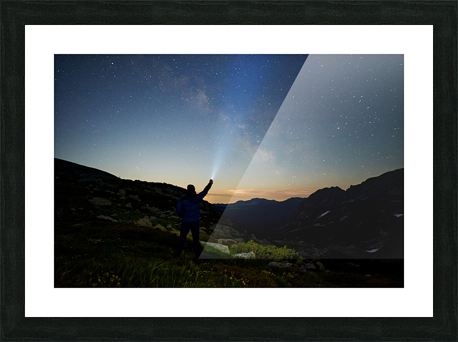 Milky Way  Picture Frame print