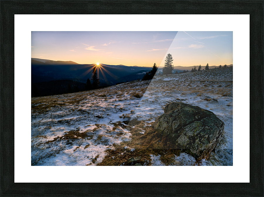 Sturburst Picture Frame print