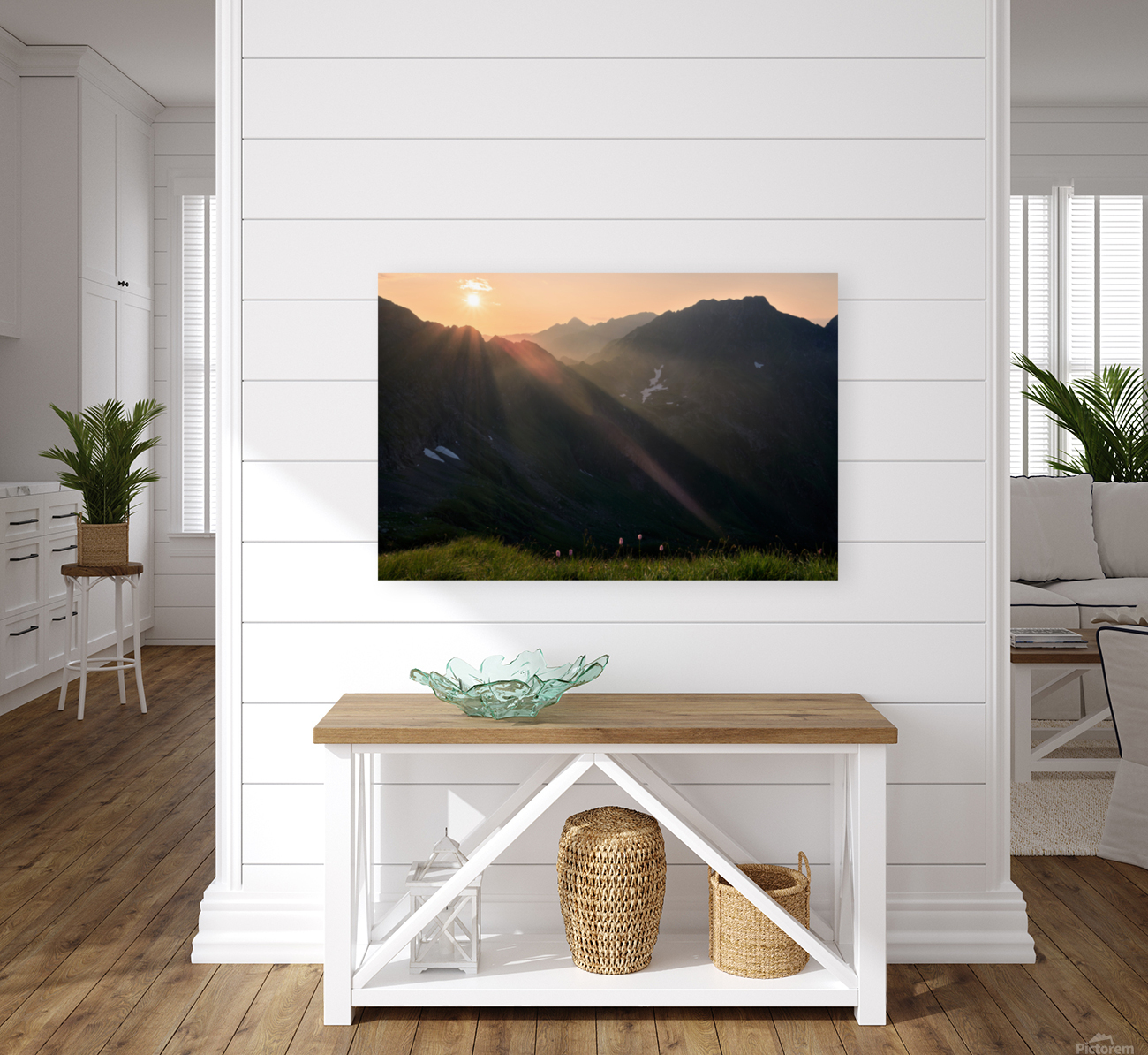 Fagaras Mountains Reproduction