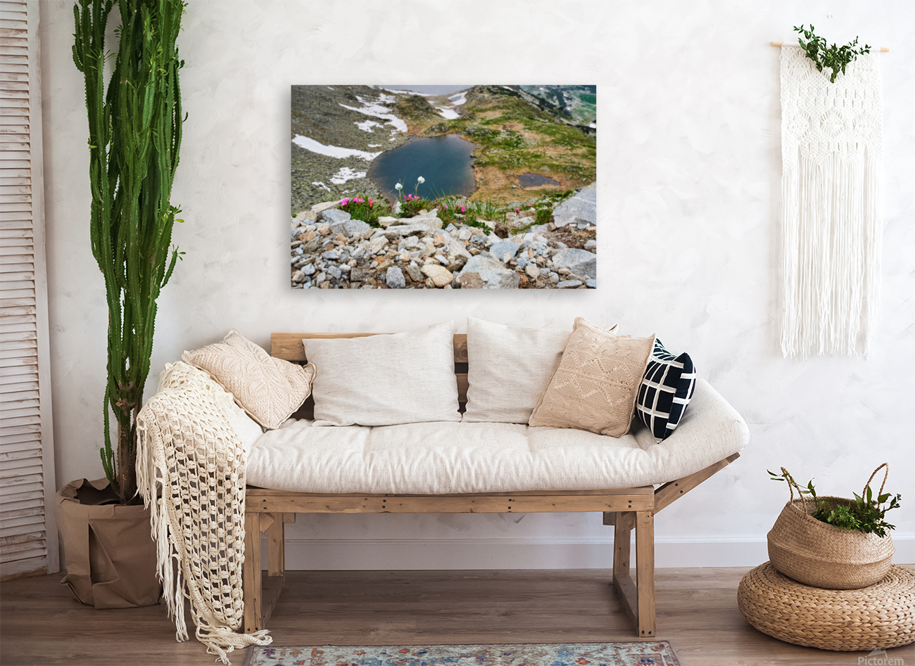 Mountain flowers Reproduction
