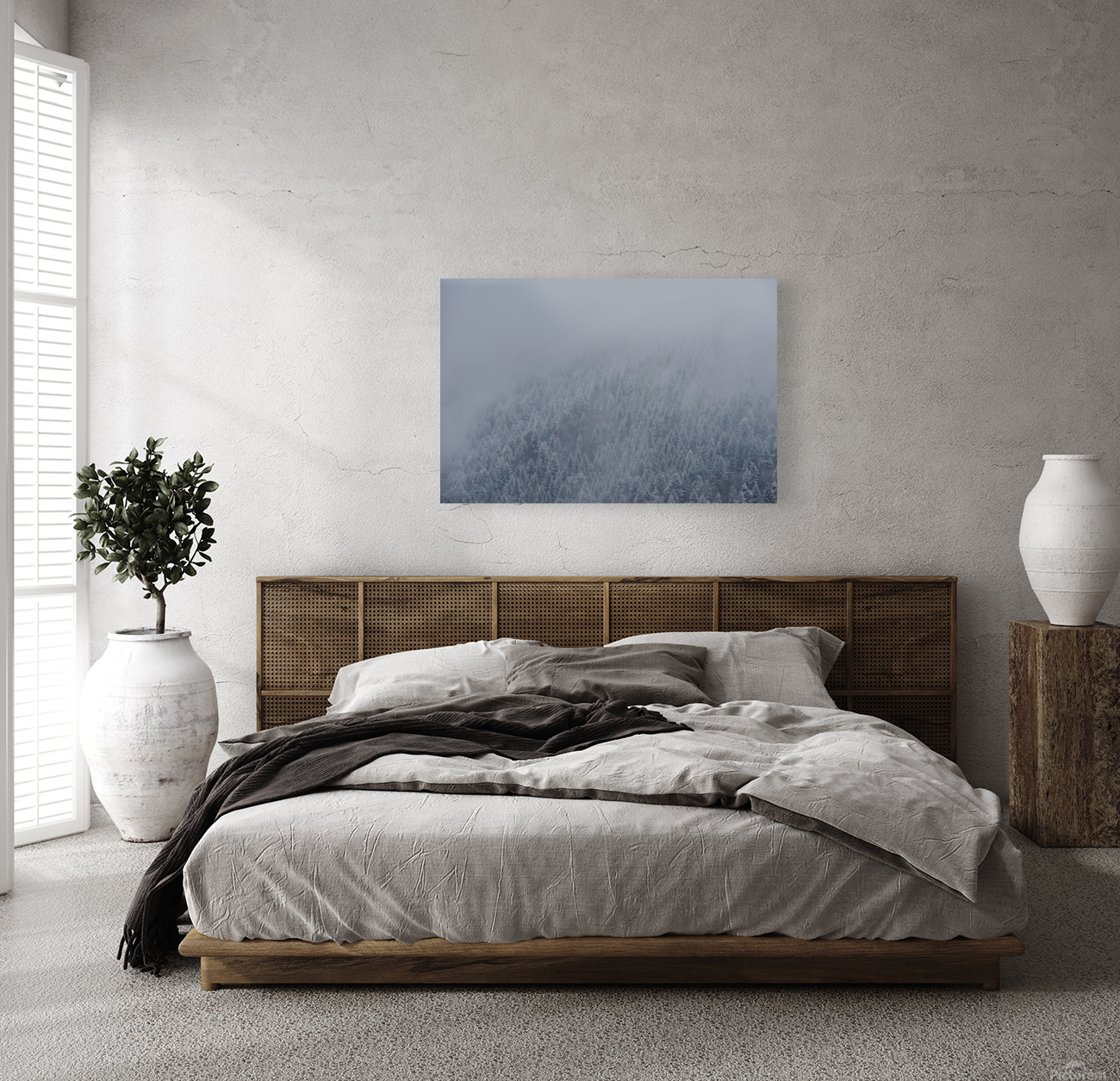 Wrapped in mist Reproduction