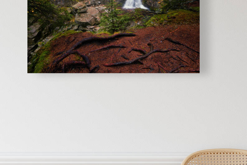 Waterfall in frame by Catalin Ene