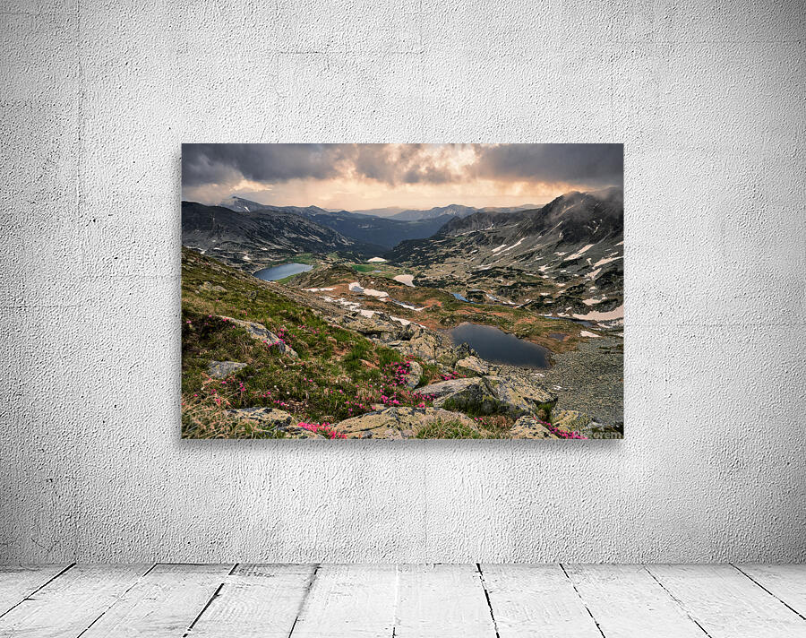 Misty Lakes Wall Preview