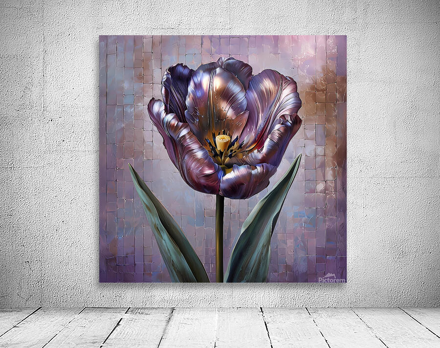 Chromatic Tulip Wall Preview