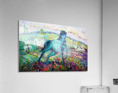 Green horse Acrylic Print