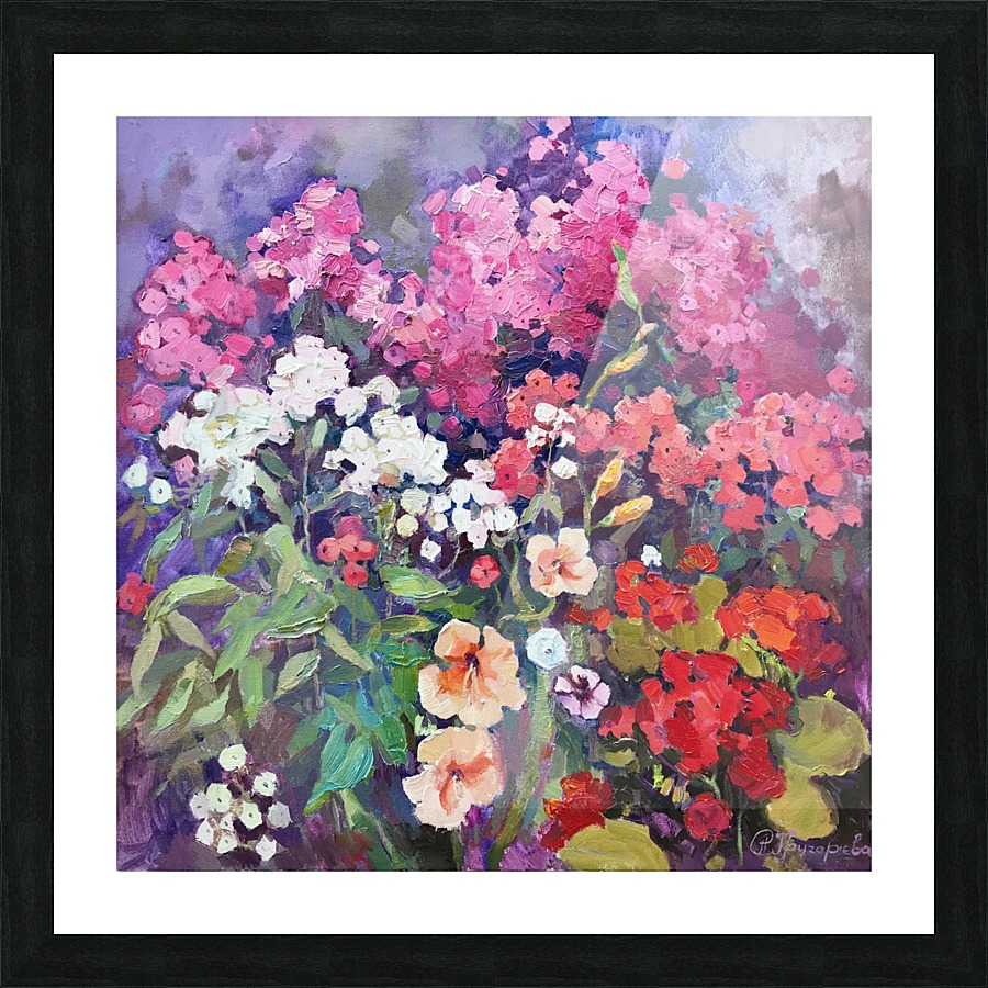 PHLOX GAMBIT Picture Frame print