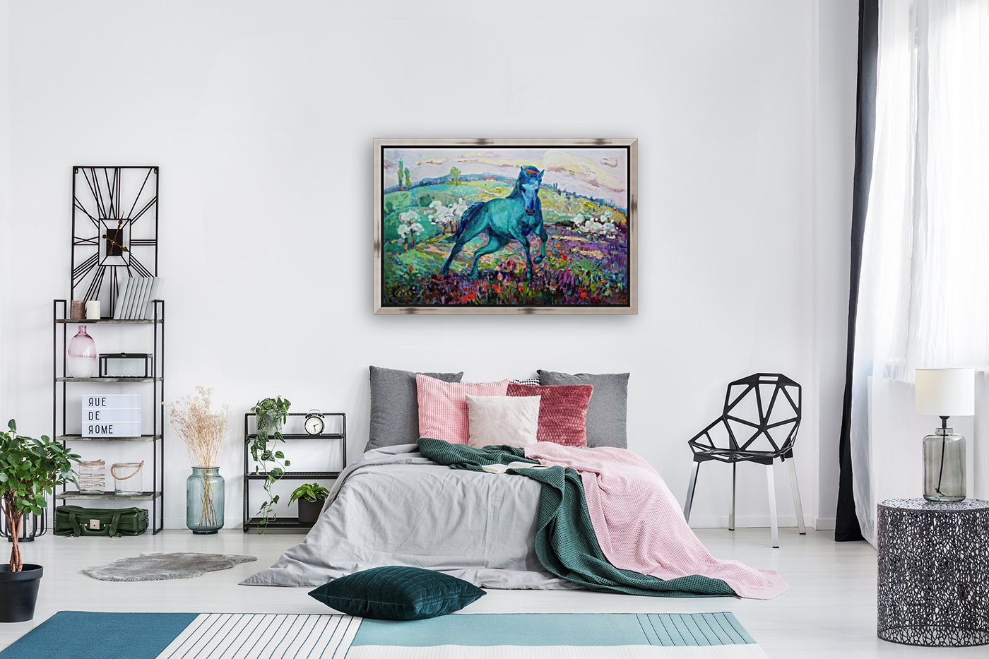 Green horse Reproduction