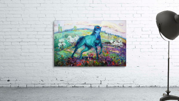 Green horse Wall Preview