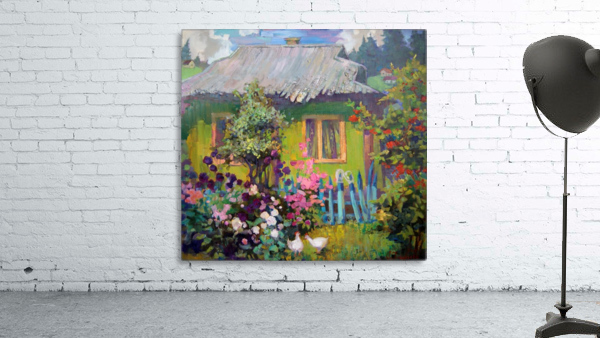 Green hut Wall Preview