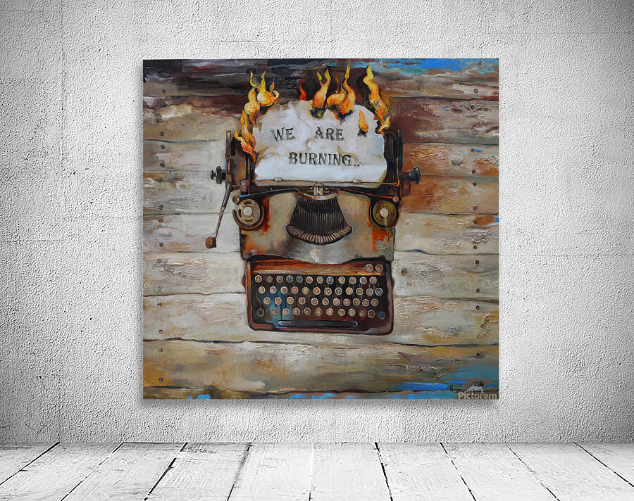 We are burning  Wall Preview