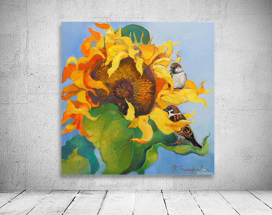 Summer day on Sunflower Wall Preview