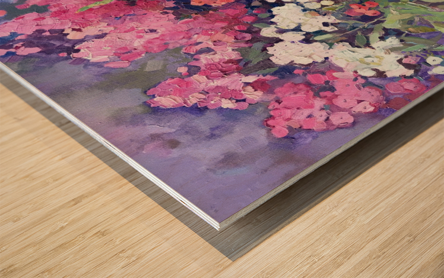 PHLOX GAMBIT Wood print