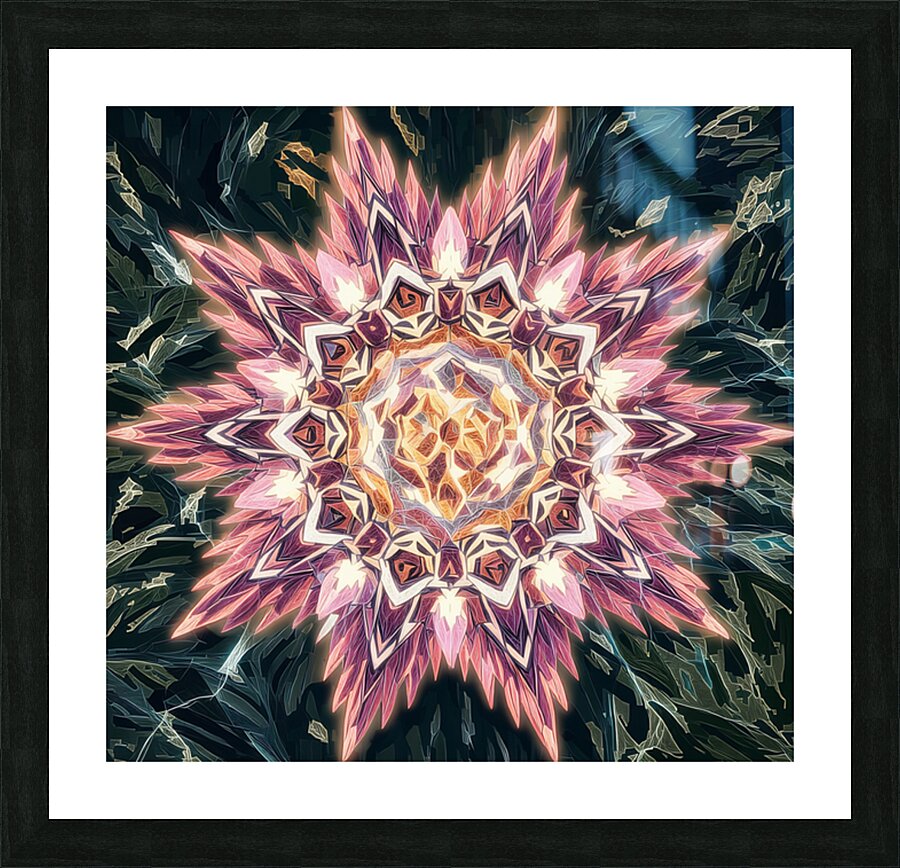 ArtXcl 1021 flower mandala abstract by Mandala ArtXcl