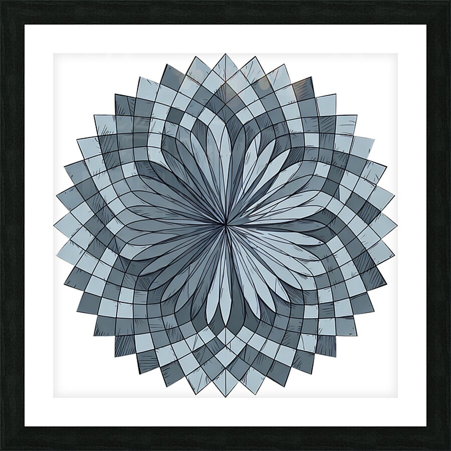 ArtXcl 1047 Mandala abstract by Mandala ArtXcl