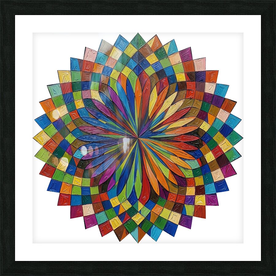 ArtXcl 1042 Mandala abstract by Mandala ArtXcl