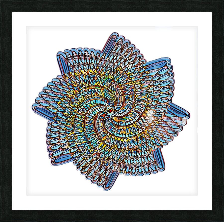 ArtXcl 1182 Mandala spiral by Mandala ArtXcl